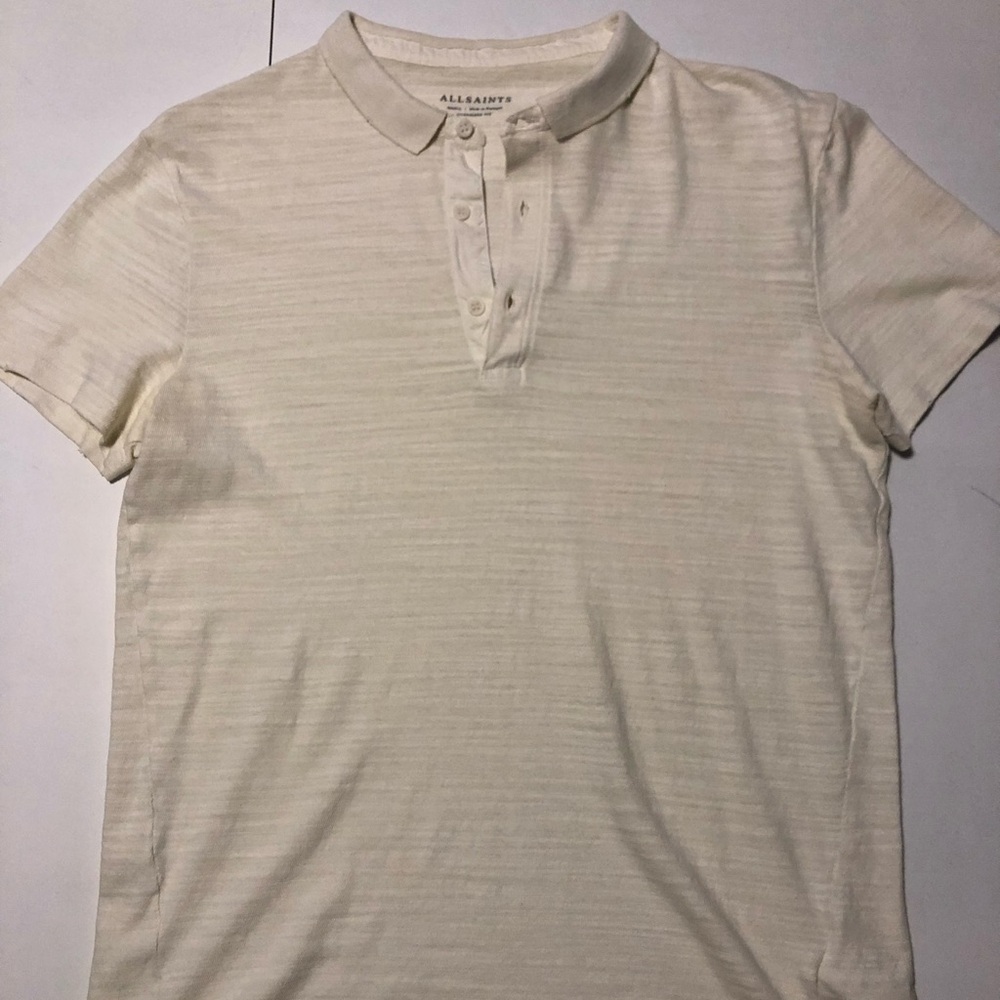 All Saints polo shirt